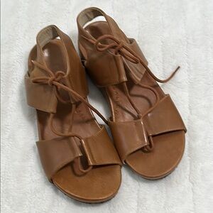 😊 Revitalign Genuine Leather Wedge Sandals